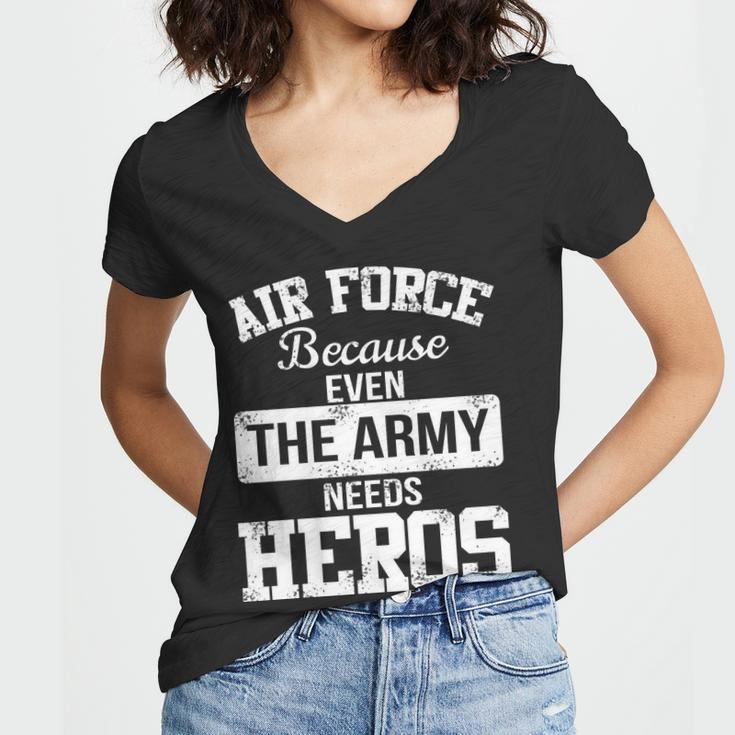 Air Force Heroes Women V-Neck T-Shirt