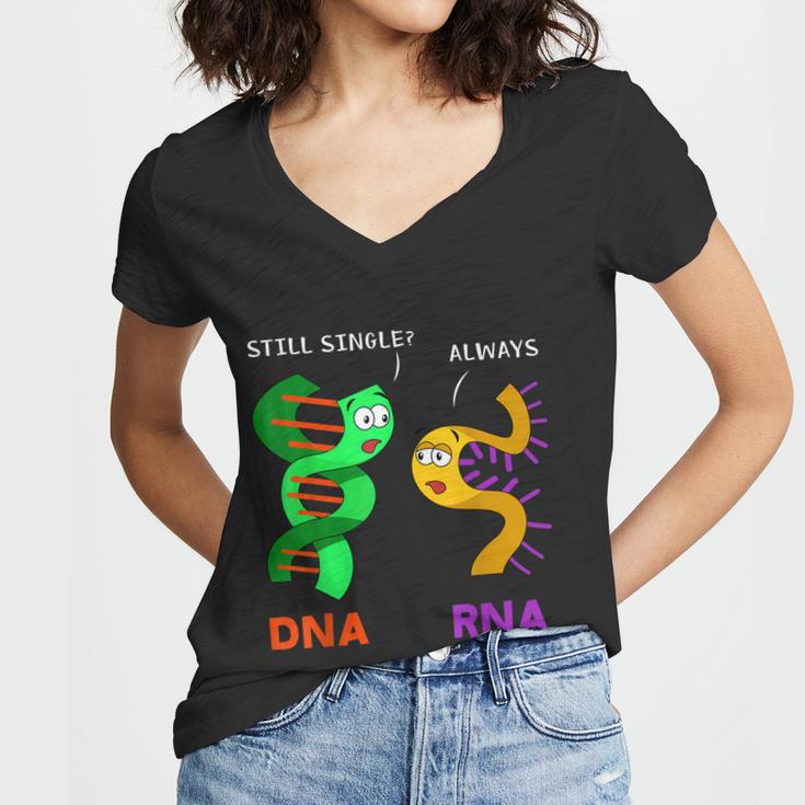 Biologist Botanist Science Nature Funny Biology Pun Women V-Neck T-Shirt