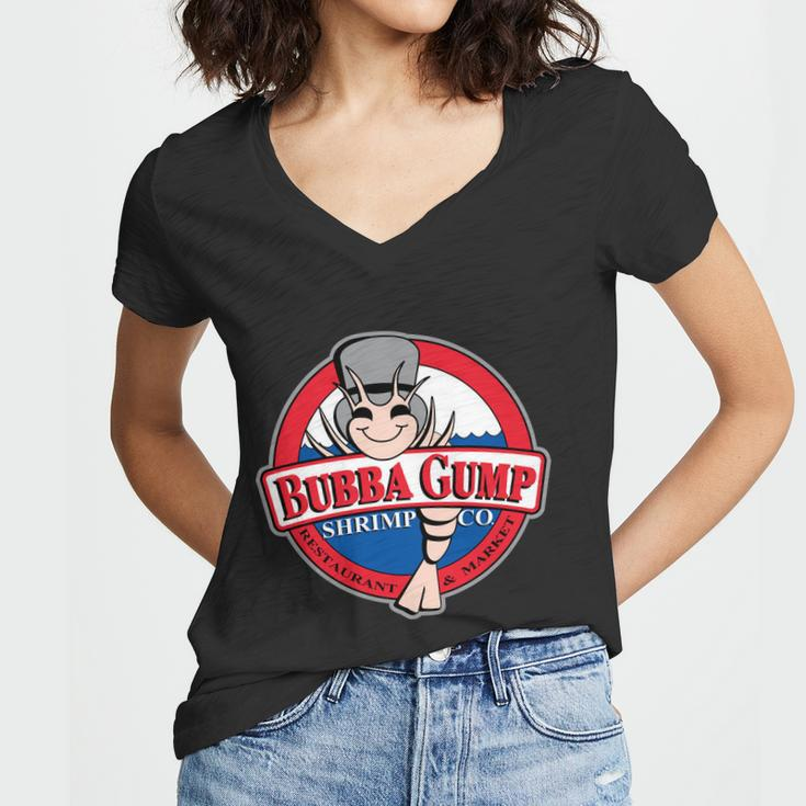 Bubba Gump Shrimp Women V-Neck T-Shirt