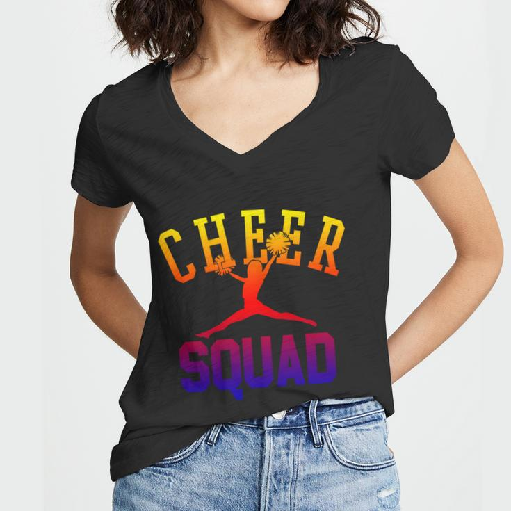 Cheer Squad Cheerleading Team Cheerleader Meaningful Gift Women V-Neck T-Shirt