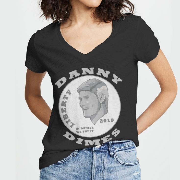 Danny Dimes V2 Women V-Neck T-Shirt