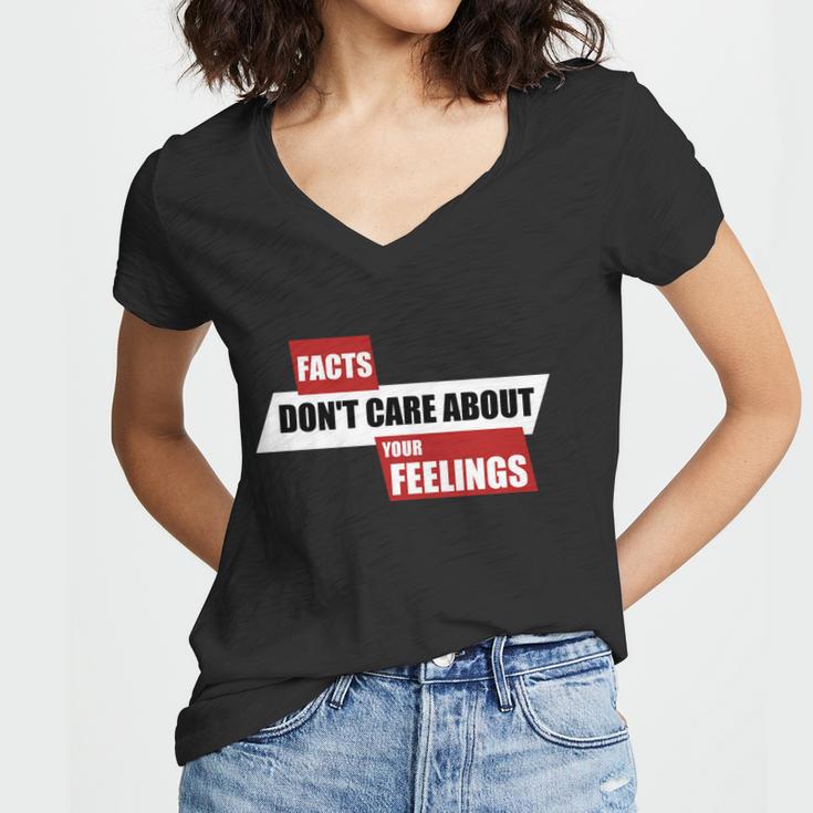 Facts Dont Care About Your Feelings Ben Shapiro Show Tshirt Women V-Neck T-Shirt