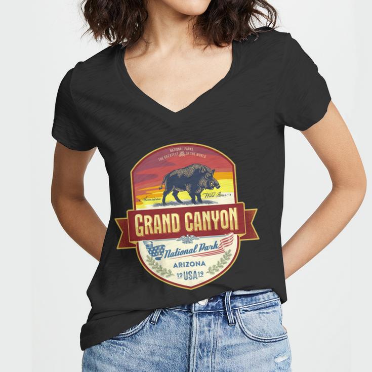 Grand Canyon V2 Women V-Neck T-Shirt