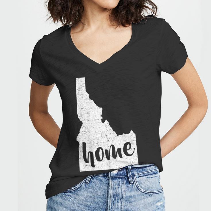 Idaho Home State Tshirt Women V-Neck T-Shirt