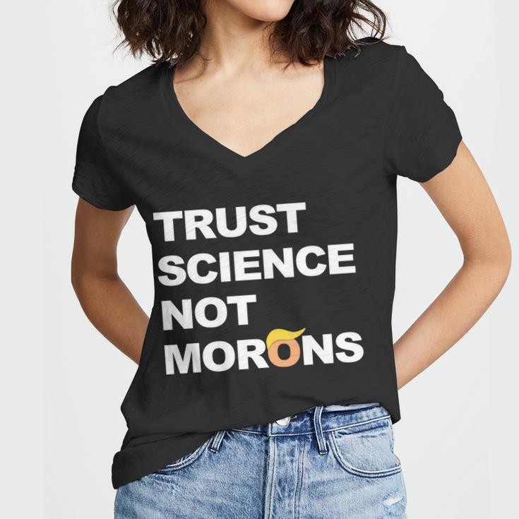 Trust Science Not Morons Tshirt V2 Women V-Neck T-Shirt