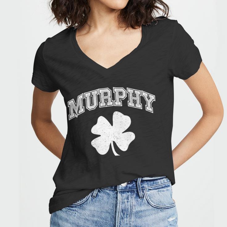 Vintage Irish Murphy Women V-Neck T-Shirt