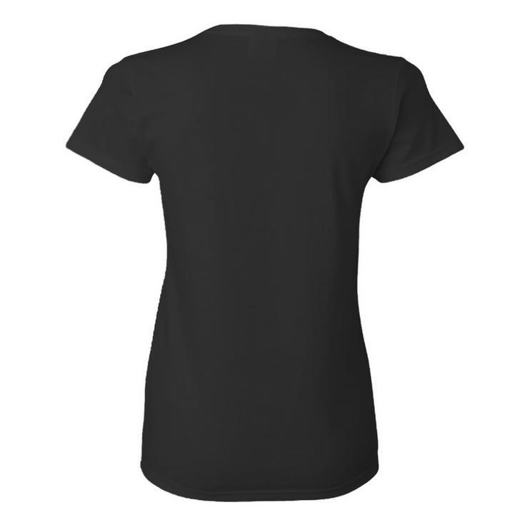 Basketball Stone Logo Women V-Neck T-Shirt