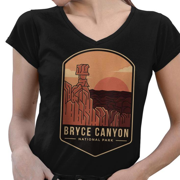 1928 Bryce Canyon National Park Utah  Women V-Neck T-Shirt
