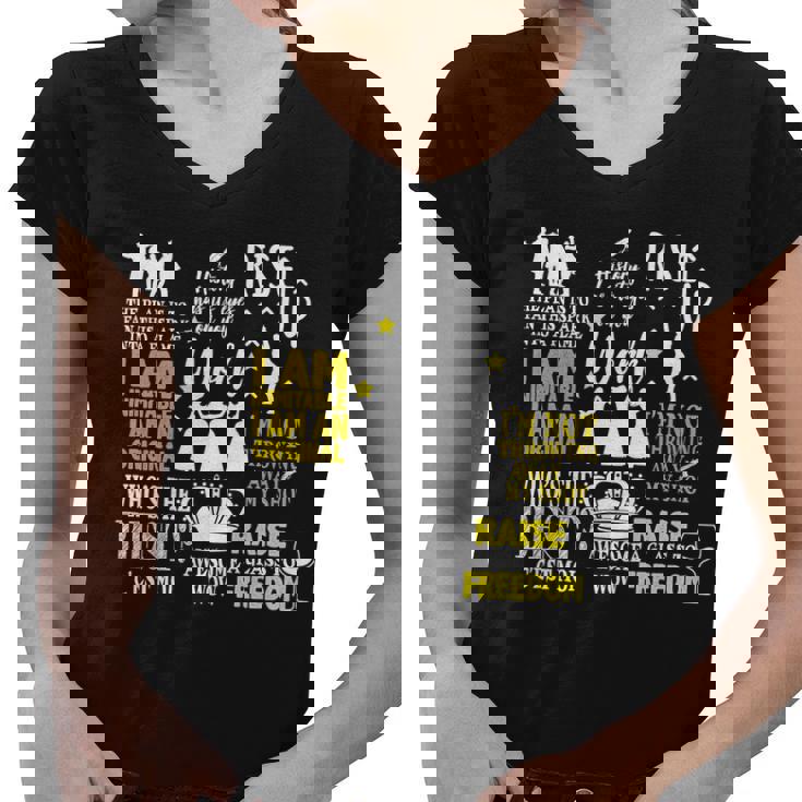 Alexander Hamilton Best Song Quotes Lyrics Tshirt Women V-Neck T-Shirt