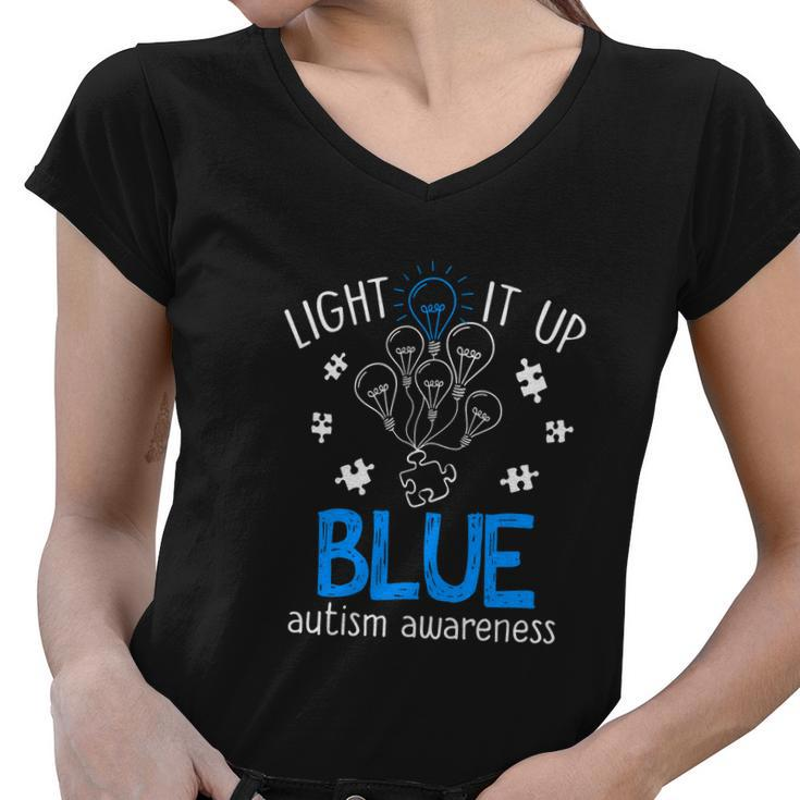 Autism Awareness Autism Support Men Tshirt Women V-Neck T-Shirt
