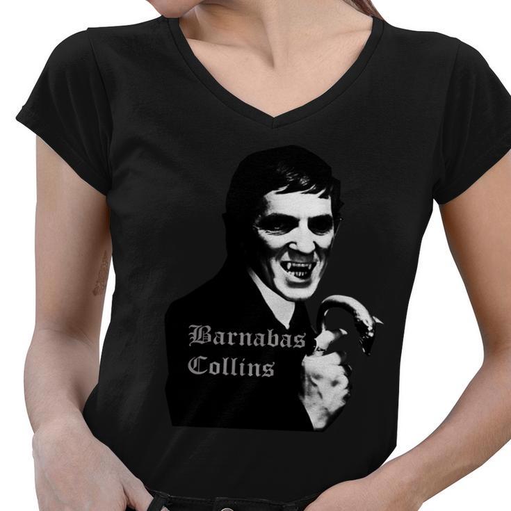 Barnabas Collins Dark Shadows Vintage Soap Tshirt Women V-Neck T-Shirt