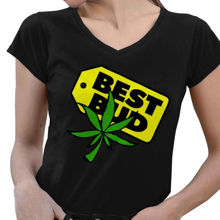 Best Bud Women V-Neck T-Shirt