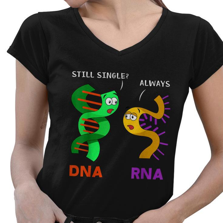 Biologist Botanist Science Nature Funny Biology Pun Women V-Neck T-Shirt