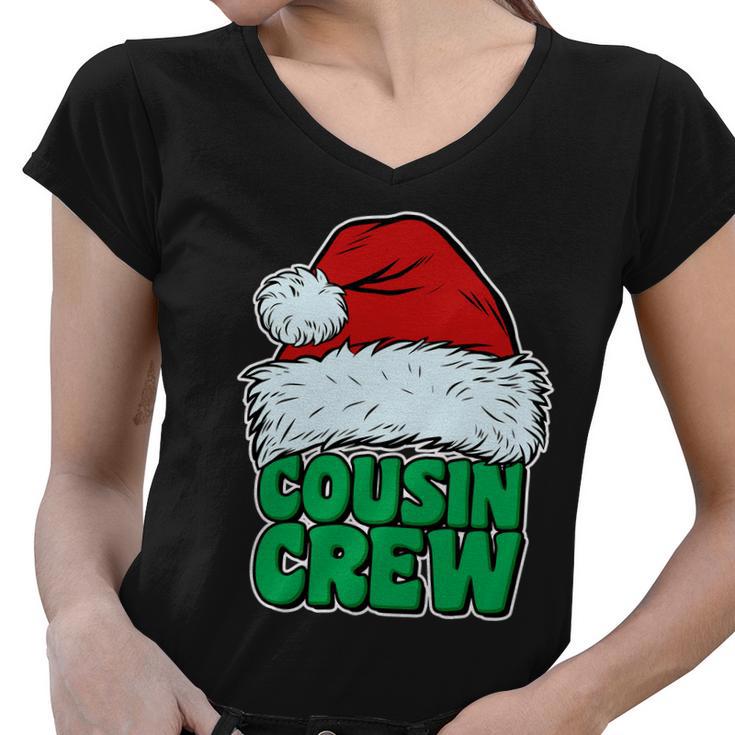 Christmas Cousin Crew Women V-Neck T-Shirt