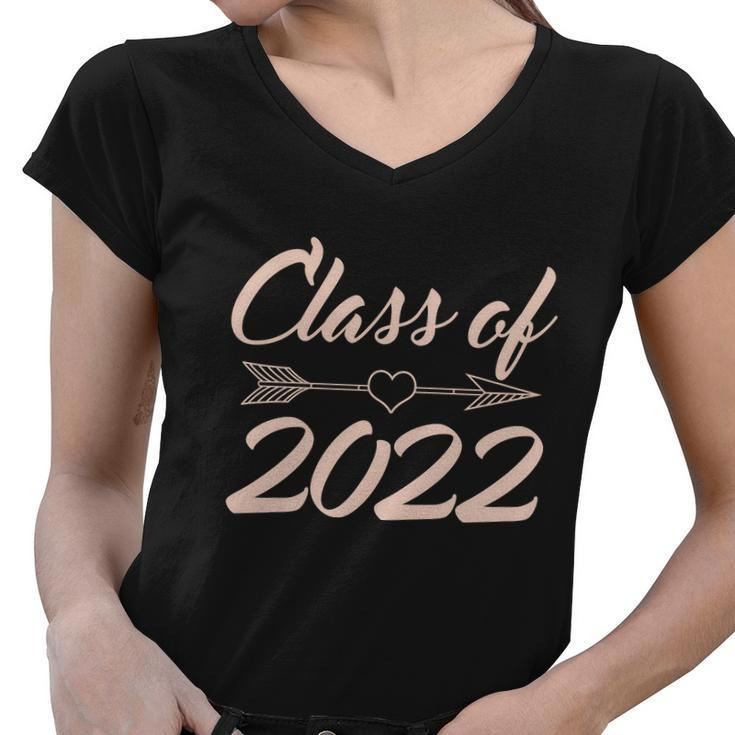 Class Of 2022 Seniors Women V-Neck T-Shirt