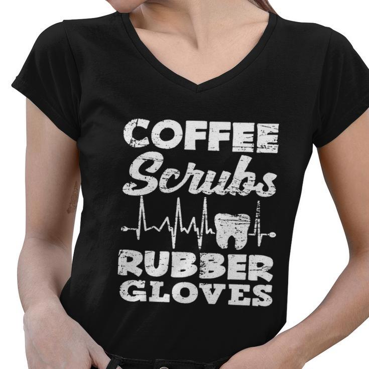 Dentist Coffee Tshirt Women V-Neck T-Shirt