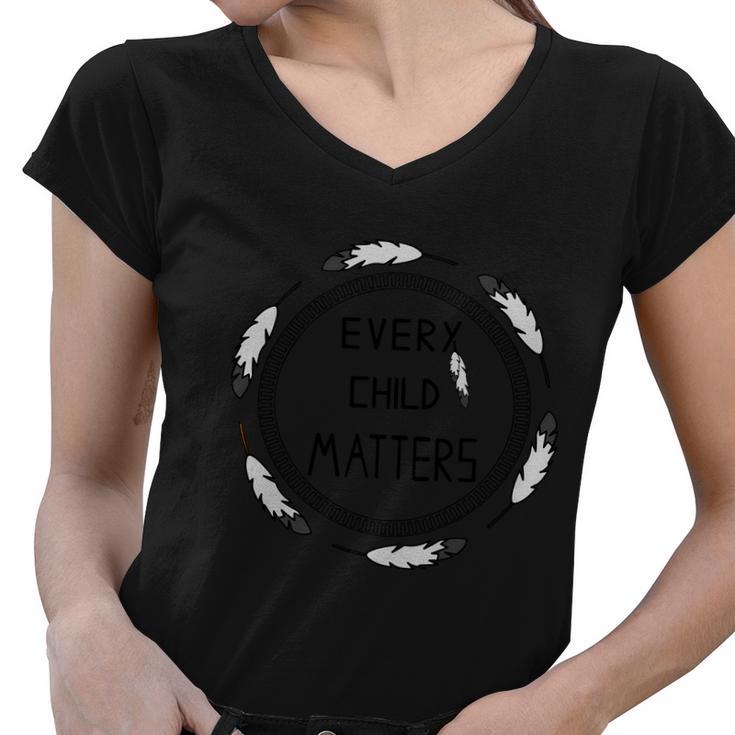 Every Child Matters Orange Day V3 Women V-Neck T-Shirt