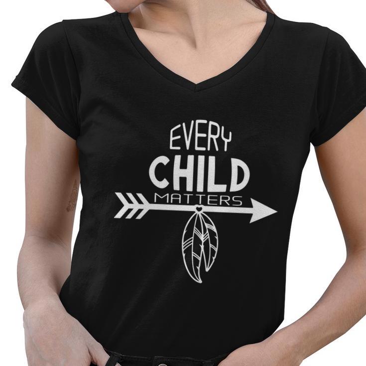 Every Child Matters Orange Day V9 Women V-Neck T-Shirt