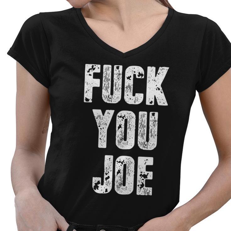 FCk You Joe Tshirt Women V-Neck T-Shirt