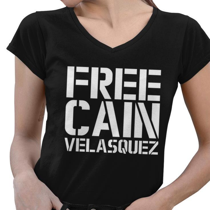 Free Cain V2 Women V-Neck T-Shirt