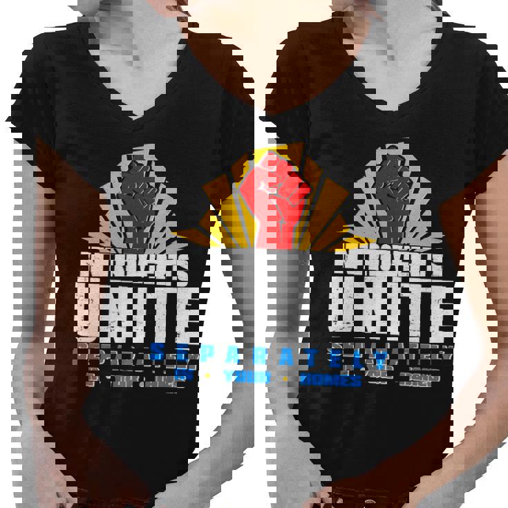 Womens Fun Introverts Unite Separately In Your Own Homes Tee Shirt Womens Fun Introverts Unite Separately In Your Own Homes Tee Shirt