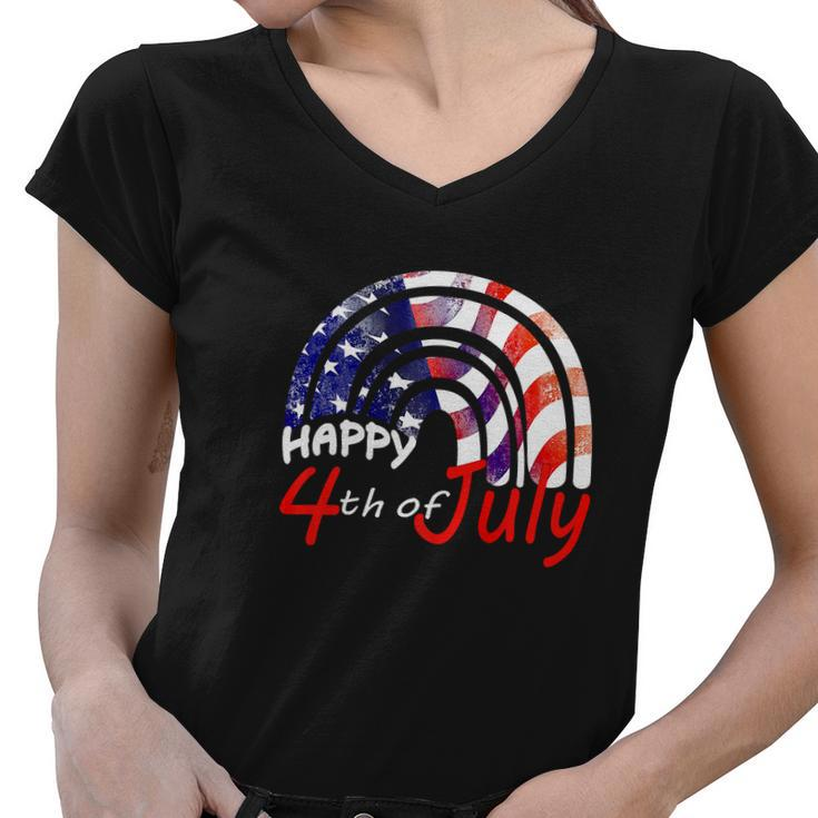 Happy 4Th Of July  V2 Women V-Neck T-Shirt