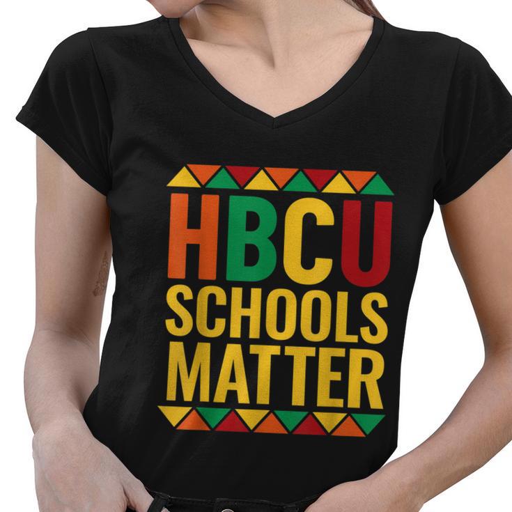 Hbcu African American College Student Gift Tshirt Women V-Neck T-Shirt