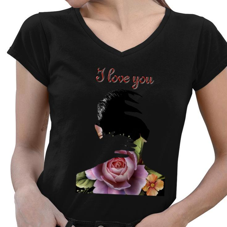 I Love You Love Gifts Gifts For Her Gifts For Him Women V-Neck T-Shirt