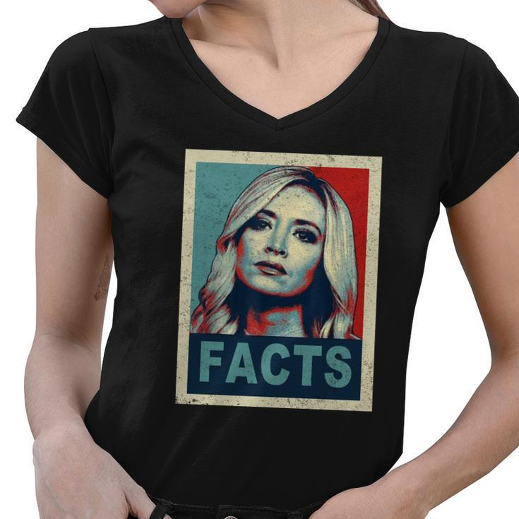 Kayleigh Facts Women V-Neck T-Shirt