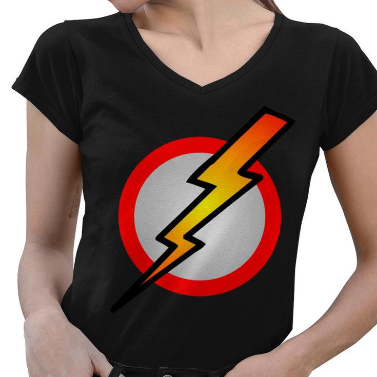 Killers Lightning Bolt Retro Tshirt Women V-Neck T-Shirt