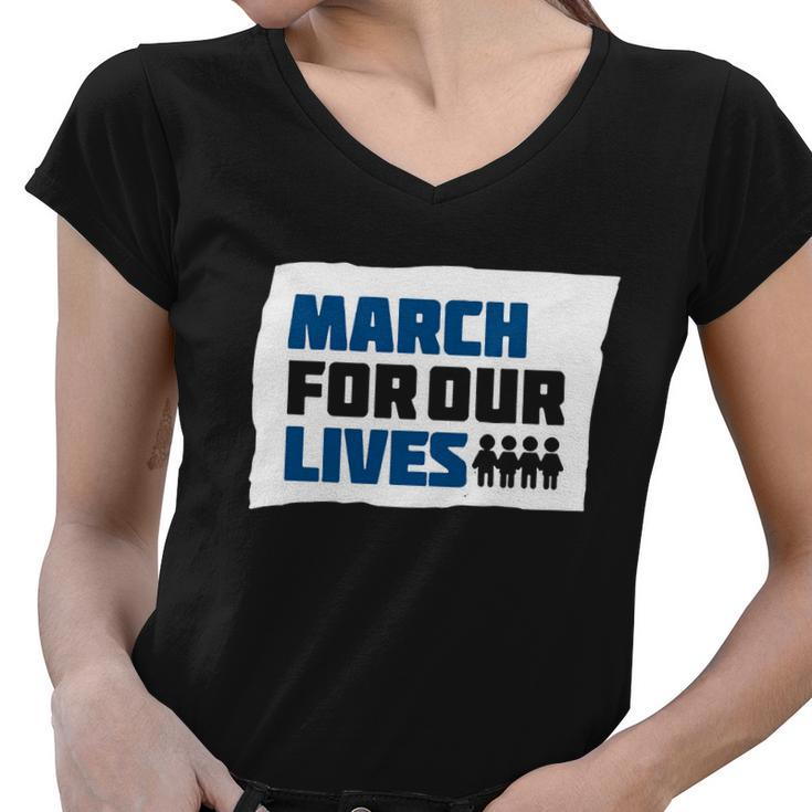 March For Our Lives Tshirt Women V-Neck T-Shirt