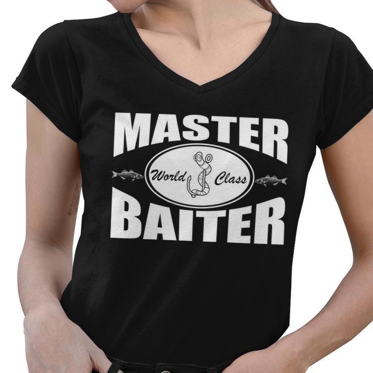 Master Baiter World Class Women V-Neck T-Shirt