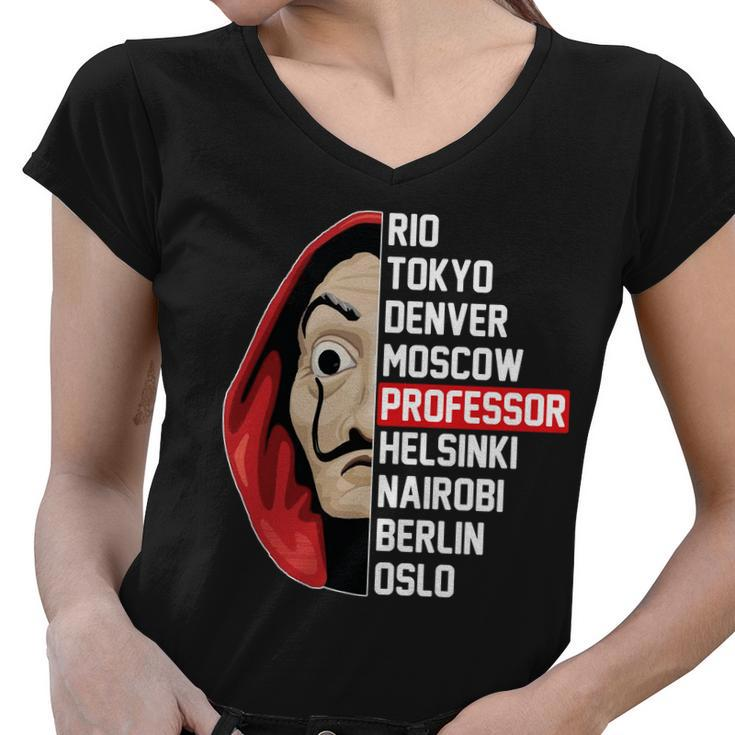 Money Heist - La Casa De Papel Tshirt Women V-Neck T-Shirt