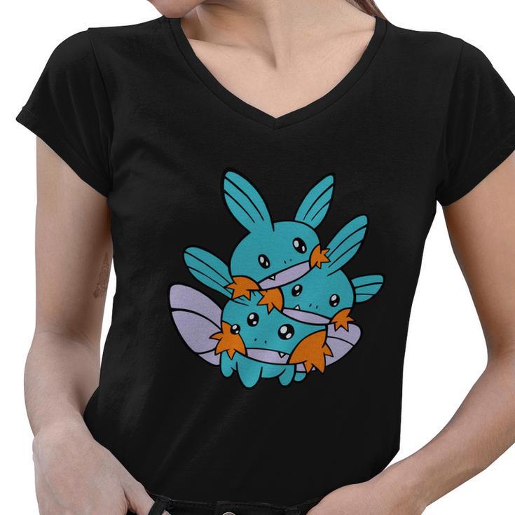 More Mudkip Women V-Neck T-Shirt