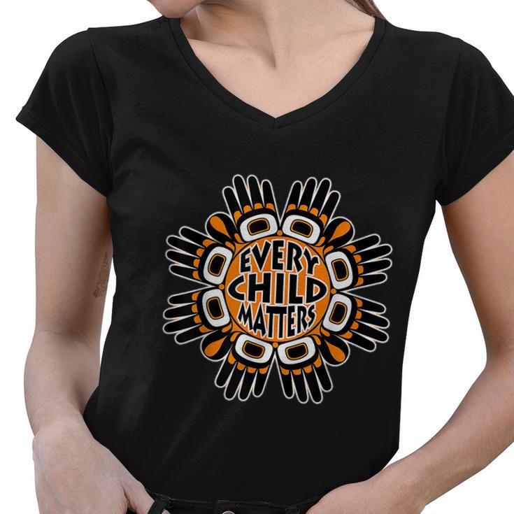 Orange Day Every Child Matters Women V-Neck T-Shirt