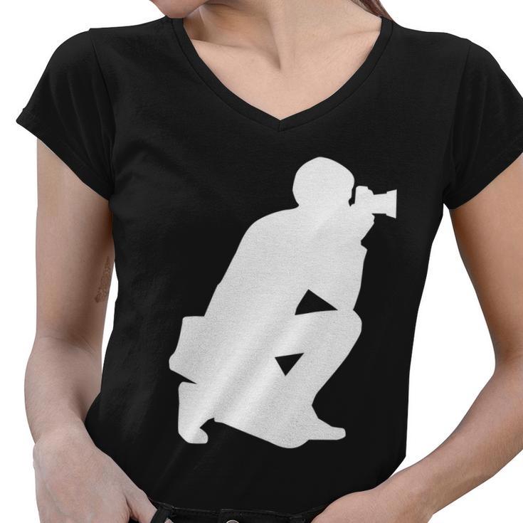 Photographer Gift V3 Women V-Neck T-Shirt