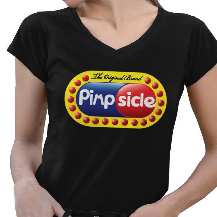 Pimpsicle Tshirt Women V-Neck T-Shirt