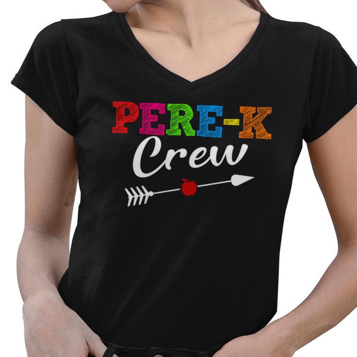 Prek Crew Women V-Neck T-Shirt