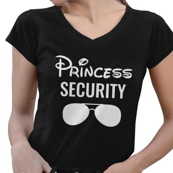 Princess Security Team Big Brother Announcement Birthday Women V-Neck T-Shirt