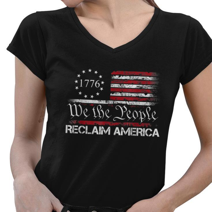 Reclaim America Women V-Neck T-Shirt