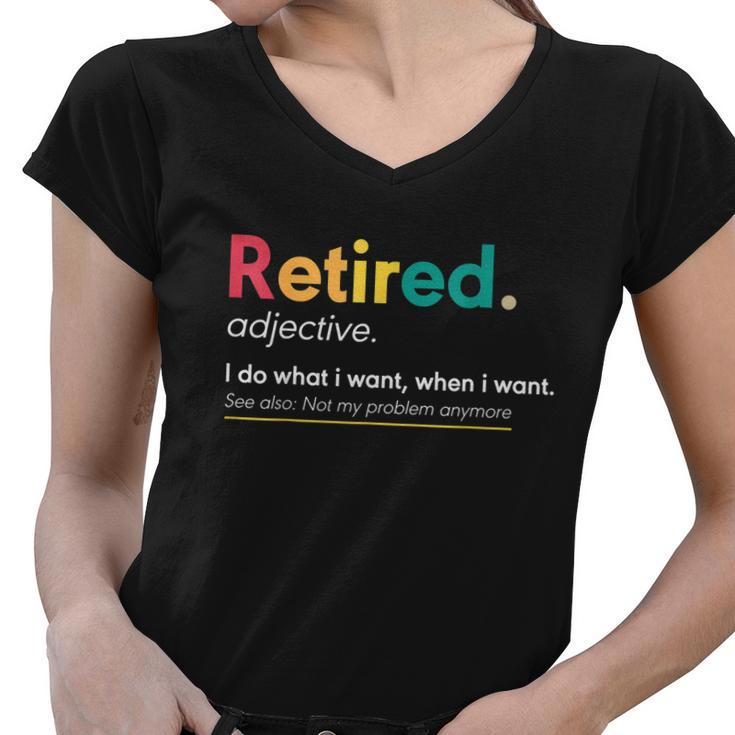 Retirement Gifts For Women Funny Retirement Gifts For Men Women V-Neck T-Shirt
