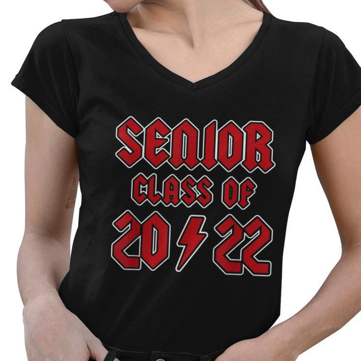Senior 2022 Class Of 2022 Senior Graduation Gift Women V-Neck T-Shirt