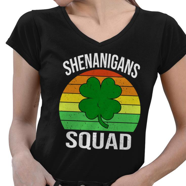 Shenanigans Squad V2 Women V-Neck T-Shirt
