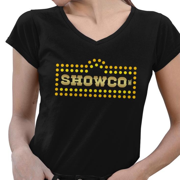 Showco Retro Rock Classic Women V-Neck T-Shirt