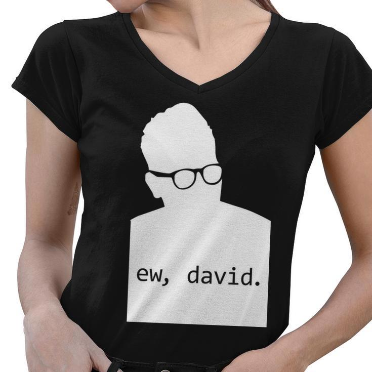 Silhouette Ew David Women V-Neck T-Shirt