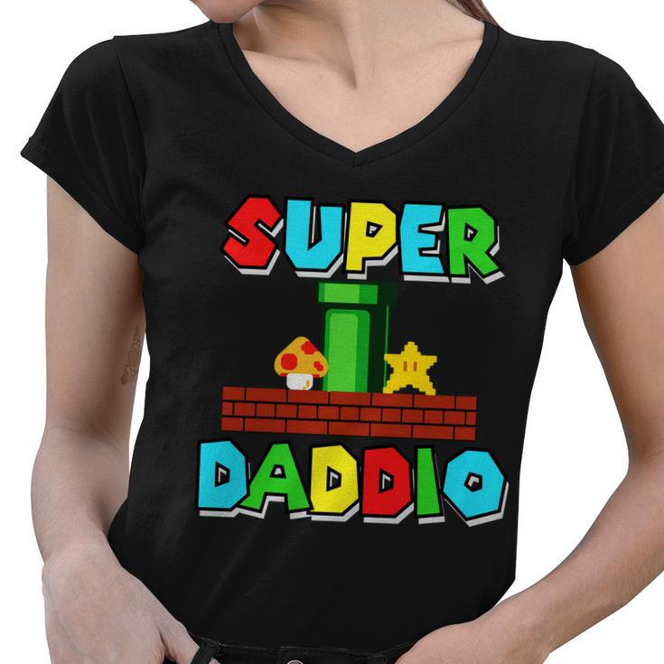 Super Dadio Tshirt Women V-Neck T-Shirt
