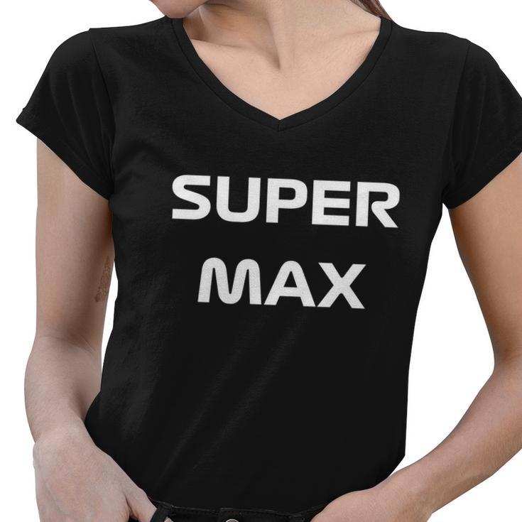 Super Max Tshirt Women V-Neck T-Shirt