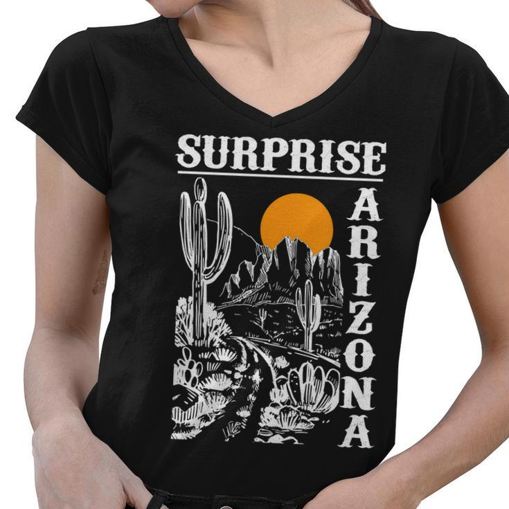 Surprise Arizona Women V-Neck T-Shirt