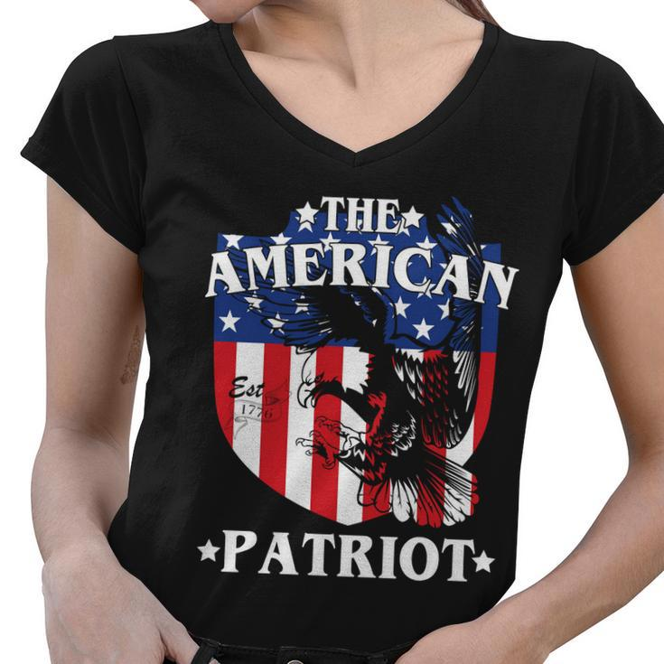 The American Patriot Est  Women V-Neck T-Shirt