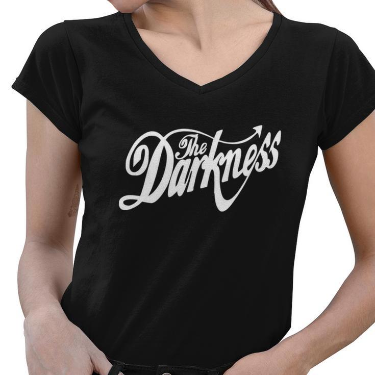 The Darkness Tshirt Women V-Neck T-Shirt
